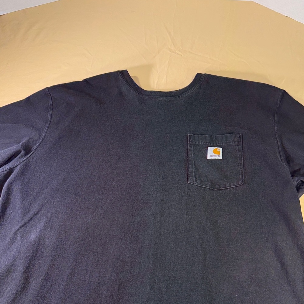 Carhartt K 87 men’s original fit T-shirt size 3 XL black with pocket